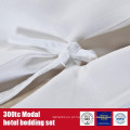 Modal 300TC Modal Hotel marca folhas conjunto de cama